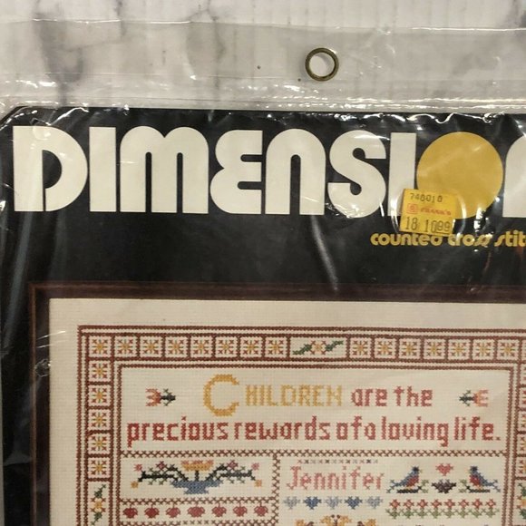 Vintage Dimensions Children are Precious Counted - Picture 4 of 8